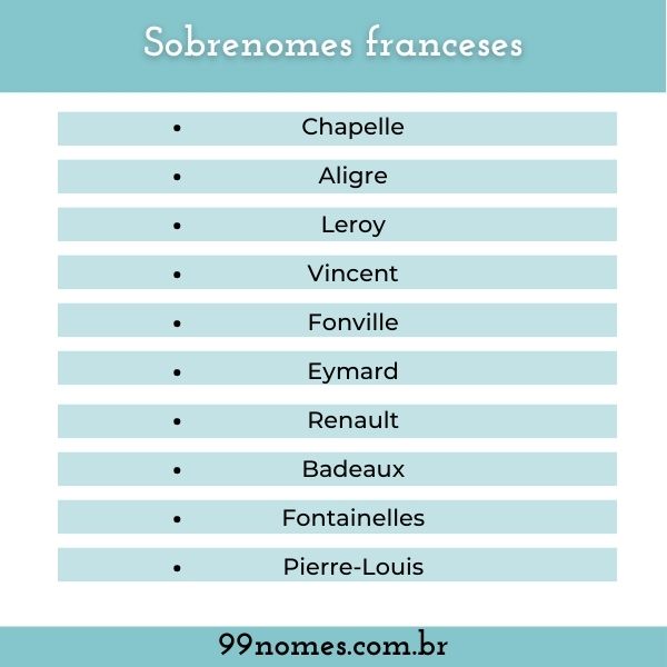 430 Nomes Franceses masculinos com significado - Dicas de Nomes